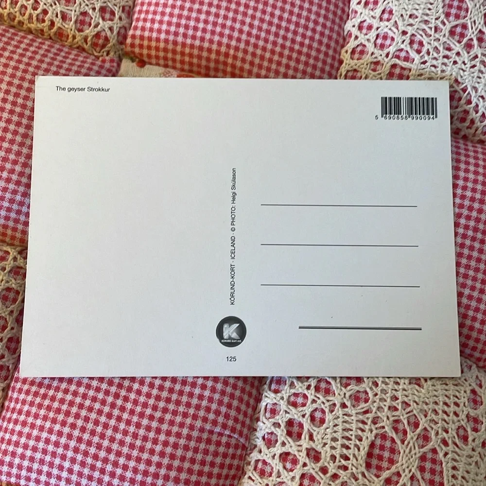 Iceland Post Card 